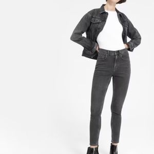 Everlane high rise ankle jeans